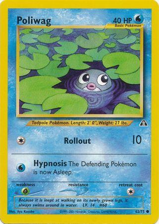 Poliwag 062/75  - Unlimited Neo Discovery - Common