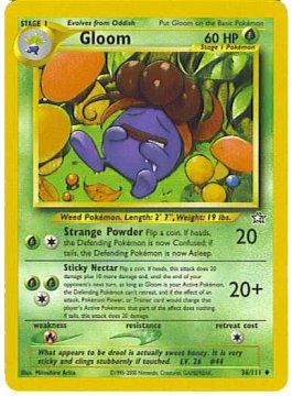 Gloom 036/111  - Unlimited Neo Genesis - Uncommon