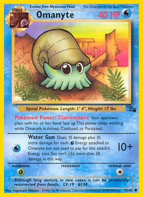 Omanyte 052/62  - Unlimited Fossil - Common