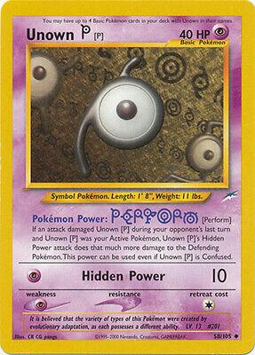 Unown [P] 058/105  - Unlimited Neo Destiny - Uncommon