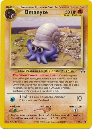 Omanyte 060/75  - Unlimited Neo Discovery - Common