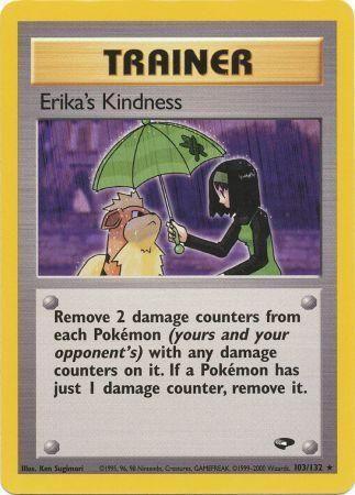 Erika's Kindness 103/132  - Unlimited Gym Challenge - Rare