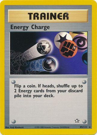 Energy Charge 085/111  - Unlimited Neo Genesis - Rare