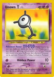 Unown [Y] 040/64  - Unlimited Neo Revelation - Uncommon
