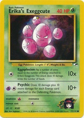 Erika's Exeggcute (77) 077/132  - Unlimited Gym Heroes - Common