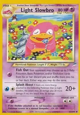 Light Slowbro 051/105  - Unlimited Neo Destiny - Uncommon
