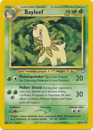 Bayleef (28) 028/111  - Unlimited Neo Genesis - Uncommon
