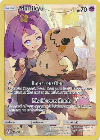 Mimikyu (Secret) - 245/236 - Secret Rare