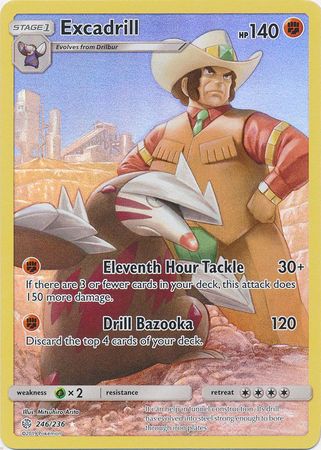 Excadrill (Secret) - 246/236 - Secret Rare