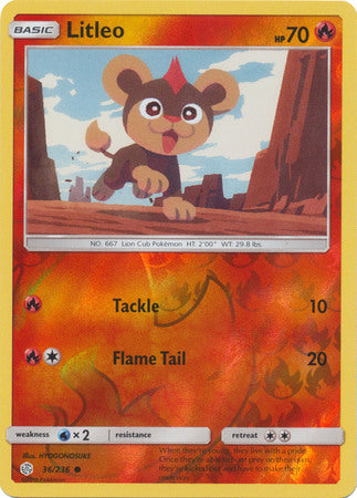 Litleo - 36/236 - Common - Reverse Holofoil