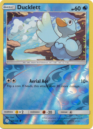 Ducklett - 59/236 - Common - Reverse Holofoil