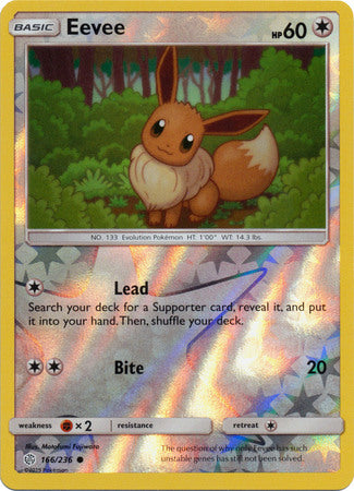 Eevee - 166/236 - Common - Reverse Holofoil