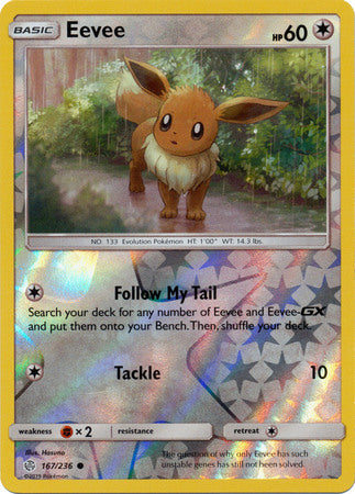 Eevee - 167/236 - Common - Reverse Holofoil