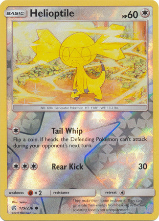 Helioptile - 179/236 - Common - Reverse Holofoil