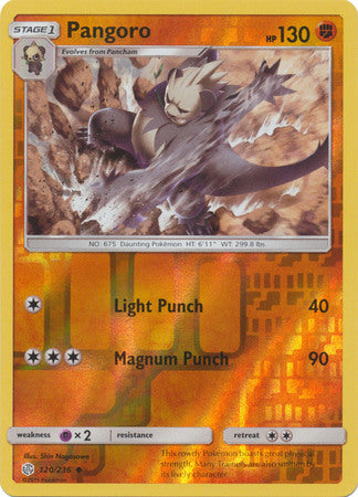 Pangoro - 120/236 - Uncommon - Reverse Holofoil