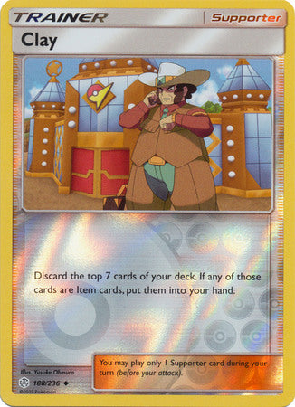 Clay - 188/236 - Uncommon - Reverse Holofoil
