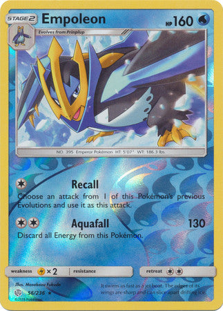 Empoleon - 56/236 - Rare - Reverse Holofoil