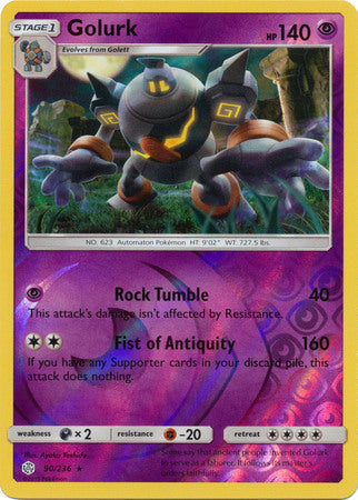 Golurk - 90/236 - Rare - Reverse Holofoil