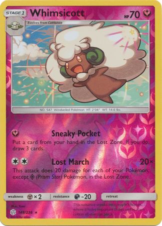 Whimsicott - 148/236 - Rare - Reverse Holofoil