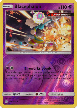 Blacephalon - 104/236 - Reverse Holofoil