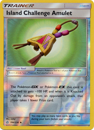 Island Challenge Amulet - 194/236 - Uncommon - Reverse Holofoil