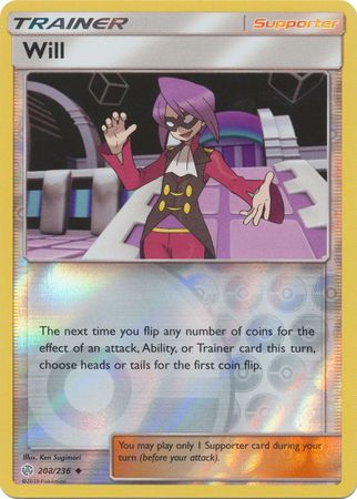 Will - 208/236 - Uncommon - Reverse Holofoil
