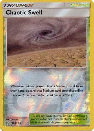 Chaotic Swell - 187/236 - Uncommon - Reverse Holofoil