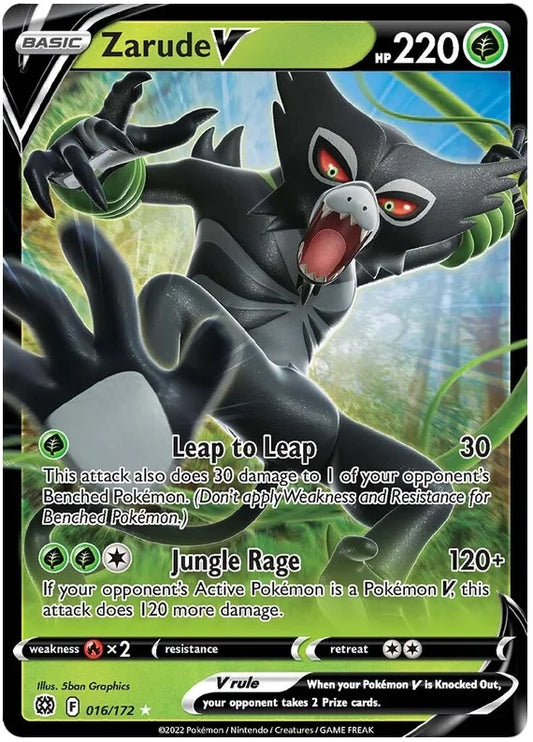 Zarude V - 016/172 - Ultra Rare