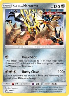Dusk Mane Necrozma - SM107 - SM Promos