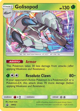 Golisopod - SM52 - SM Promos