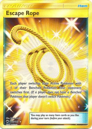 Escape Rope (Secret) - 163/147 - Secret Rare