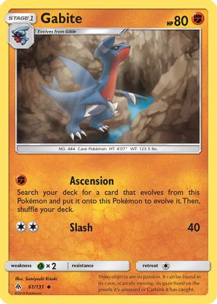 Gabite 061/131  SM  Forbidden Light - Uncommon