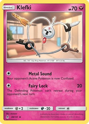 Klefki 089/131  SM  Forbidden Light - Uncommon