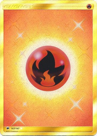 Fire Energy (Secret) - 167/147 - Secret Rare