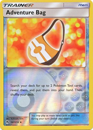 Adventure Bag - 167/214 - Uncommon - Reverse Holofoil