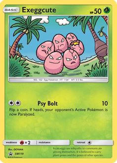 Exeggcute - SM119 - SM Promos
