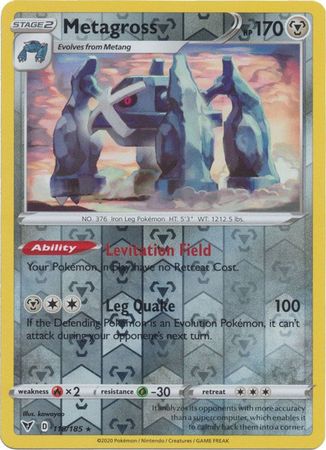 Metagross - 118/185 - Rare - Reverse Holo