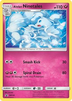 Alolan Ninetales - SM128 - SM Promos