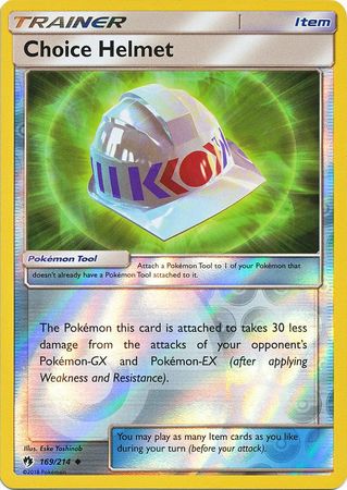 Choice Helmet - 169/214 - Uncommon - Reverse Holofoil