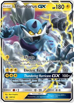 Thundurus GX - SM133 - SM Promos