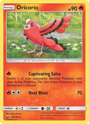 Oricorio (30) 030  SM  Celestial Storm - Uncommon
