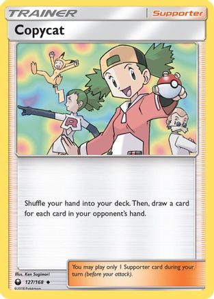 Copycat 127/168  SM  Celestial Storm - Uncommon