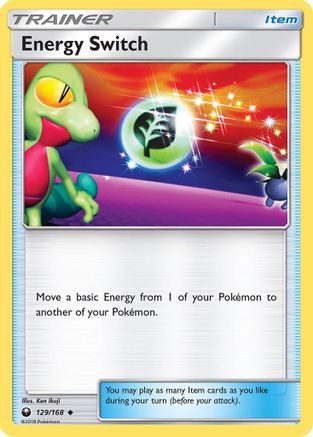 Energy Switch 129/168  - Reverse Holofoil SM  Celestial Storm - Uncommon