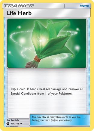 Life Herb 136  SM  Celestial Storm - Uncommon