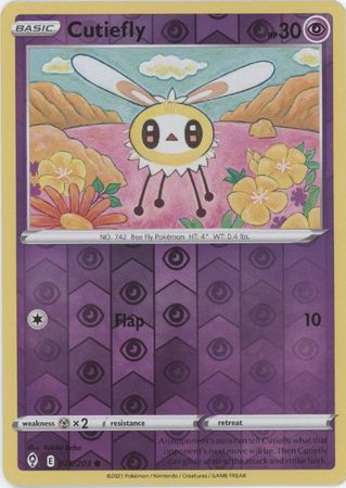 Cutiefly - 078/203 - Common - Reverse Holo