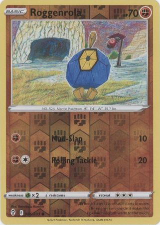 Roggenrola - 086/203 - Common - Reverse Holo