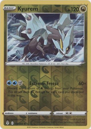 Kyurem - 116/203 - Holo Rare - Reverse Holo