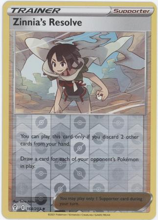 Zinnia's Resolve - 164/203 - Uncommon - Reverse Holo