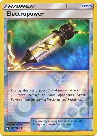 Electropower - 172/214 - Uncommon - Reverse Holofoil