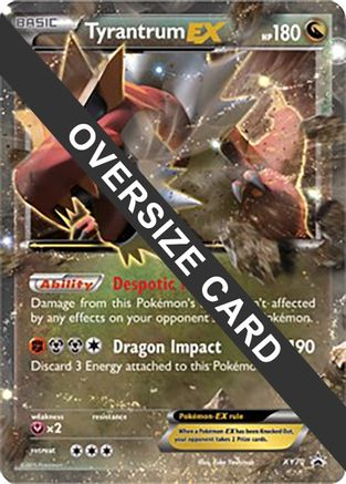 Tyrantrum EX XY70  - Holofoil Jumbo Cards - Promo